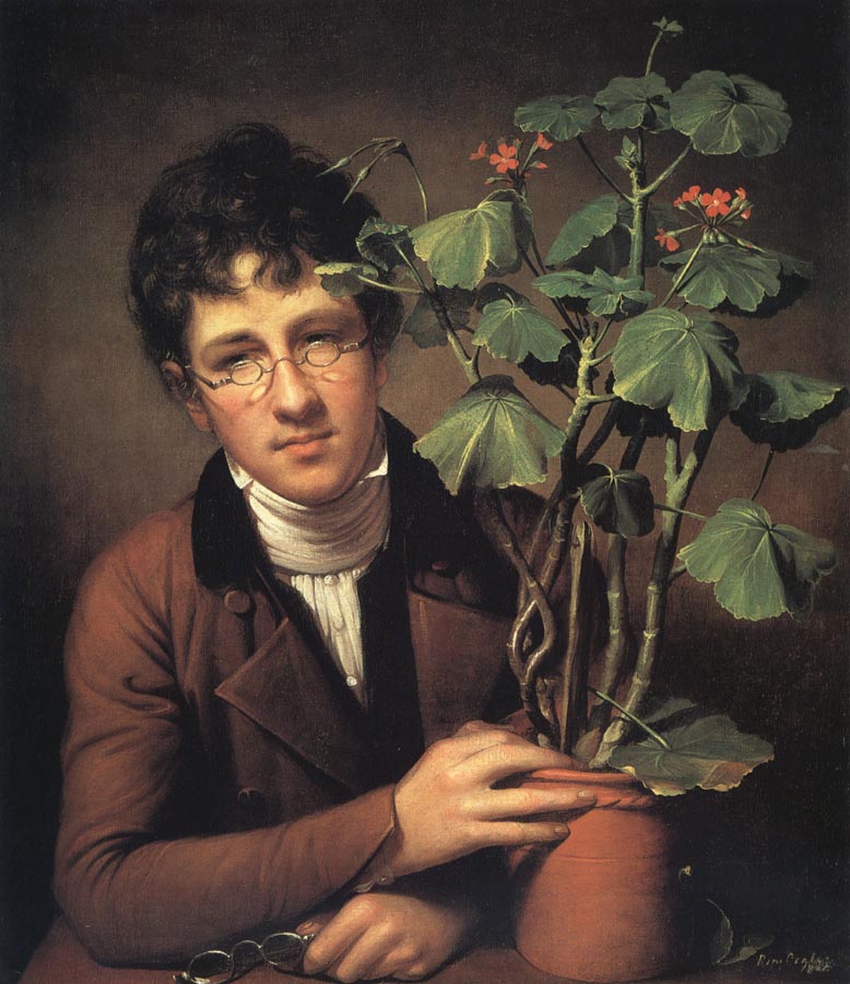 Rubens Peale with a Geranium